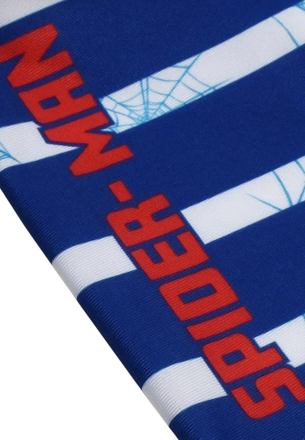 Marvel spiderman badehose schwimmhose badekleidung шланг плавки Spiderman, Blau/Weiß — фото 4
