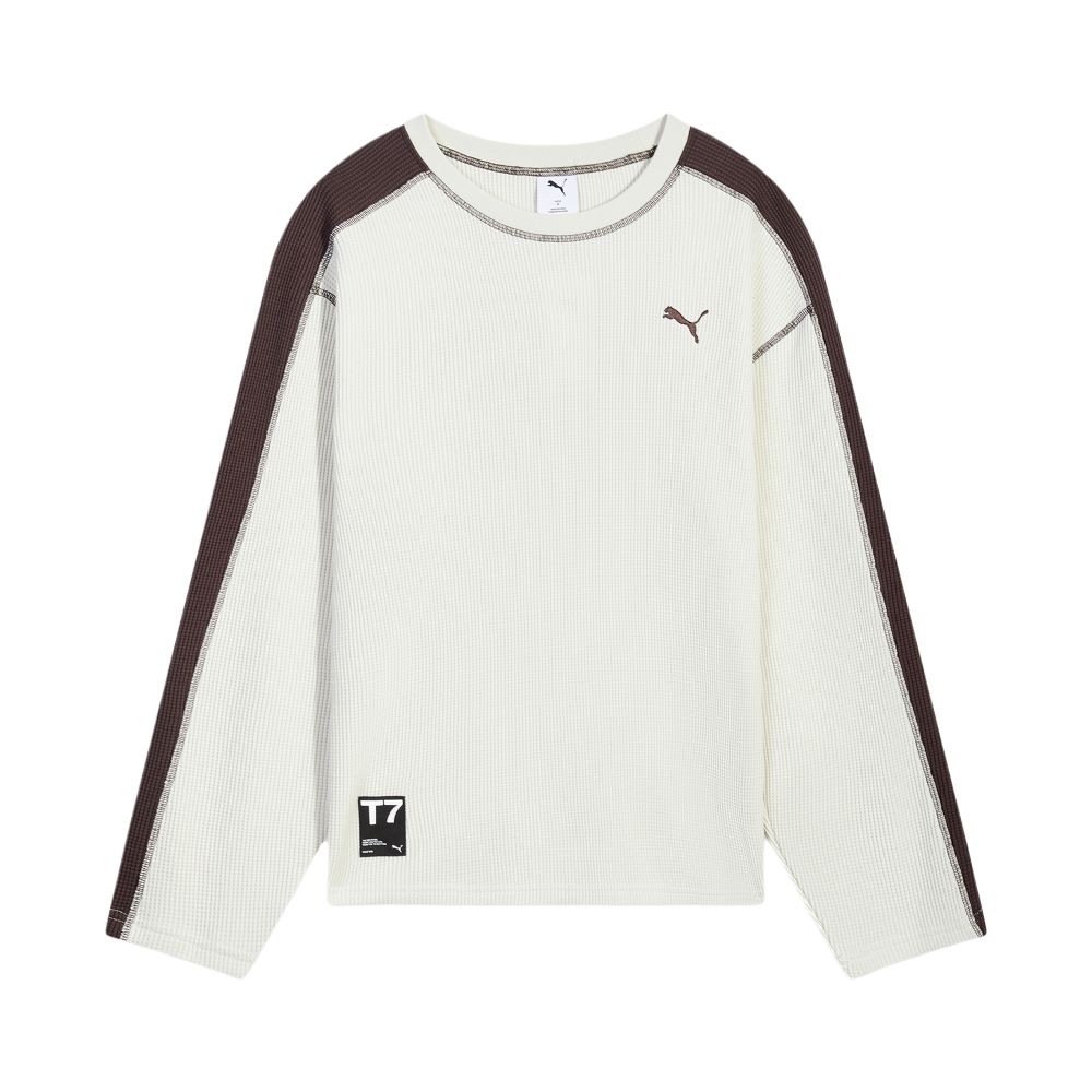 

Мужская футболка T7 FW25 WAFFLE Puma, snow, Белый, Мужская футболка T7 FW25 WAFFLE Puma, snow