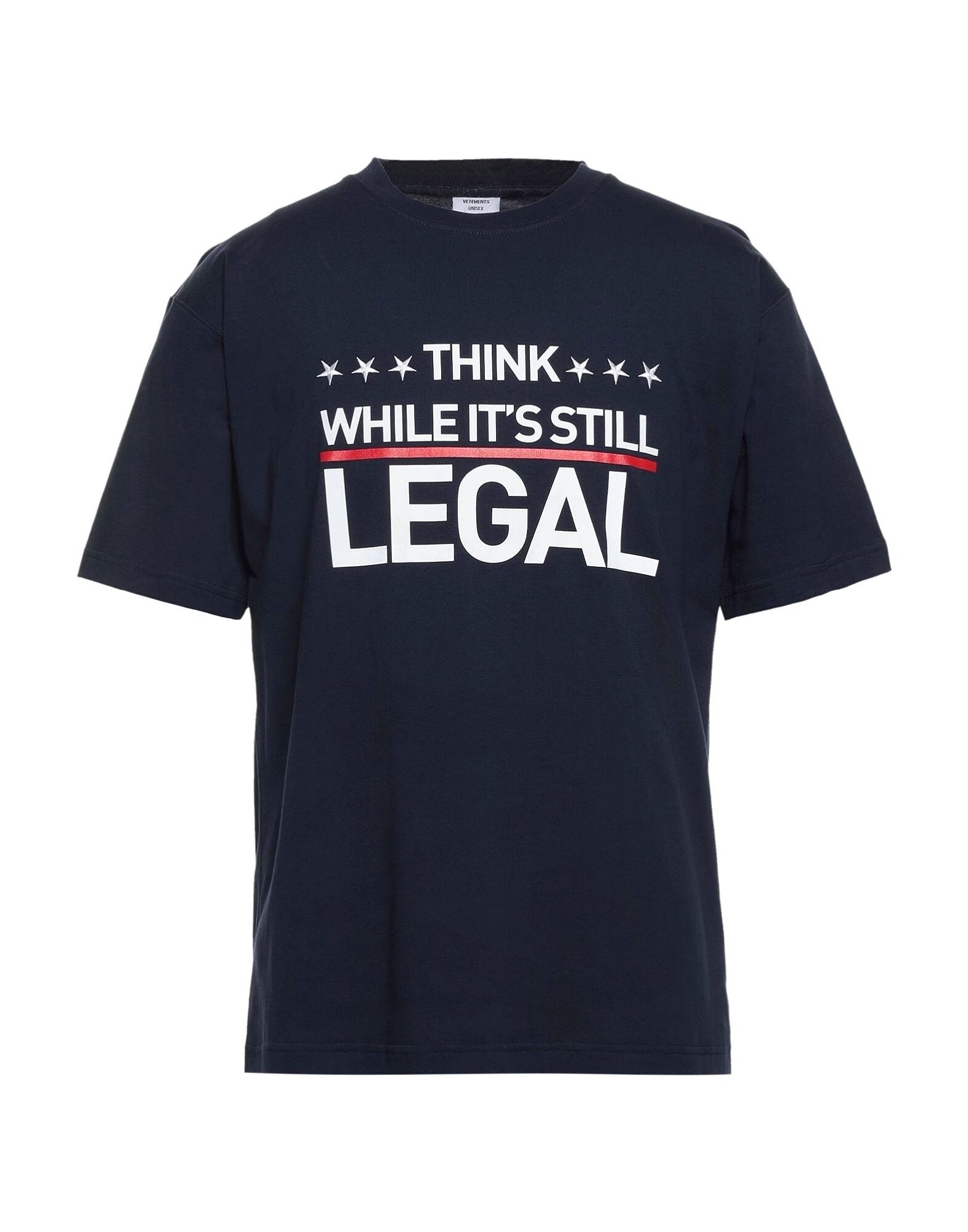 

Футболка Vetements, полуночно-синий