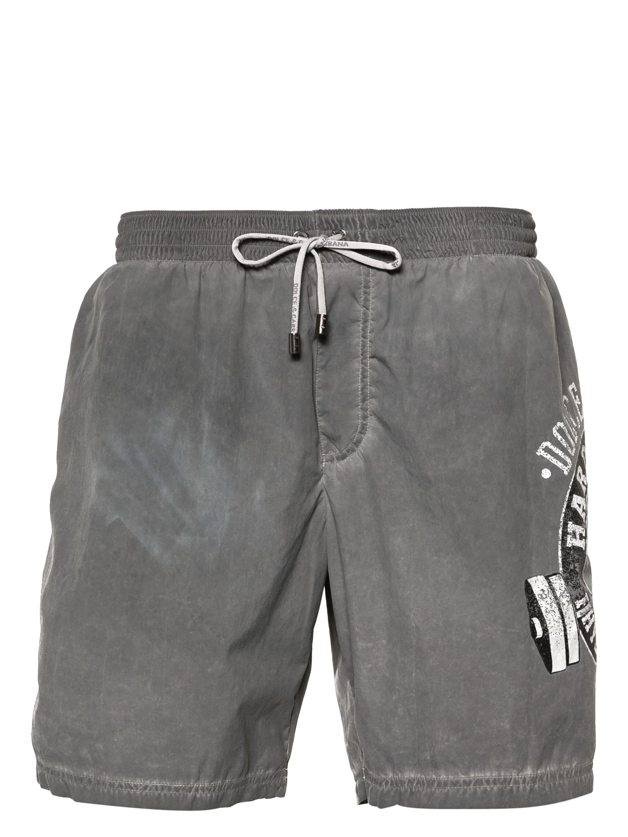 

Плавки-шорты с графичным принтом Dolce & Gabbana, серый