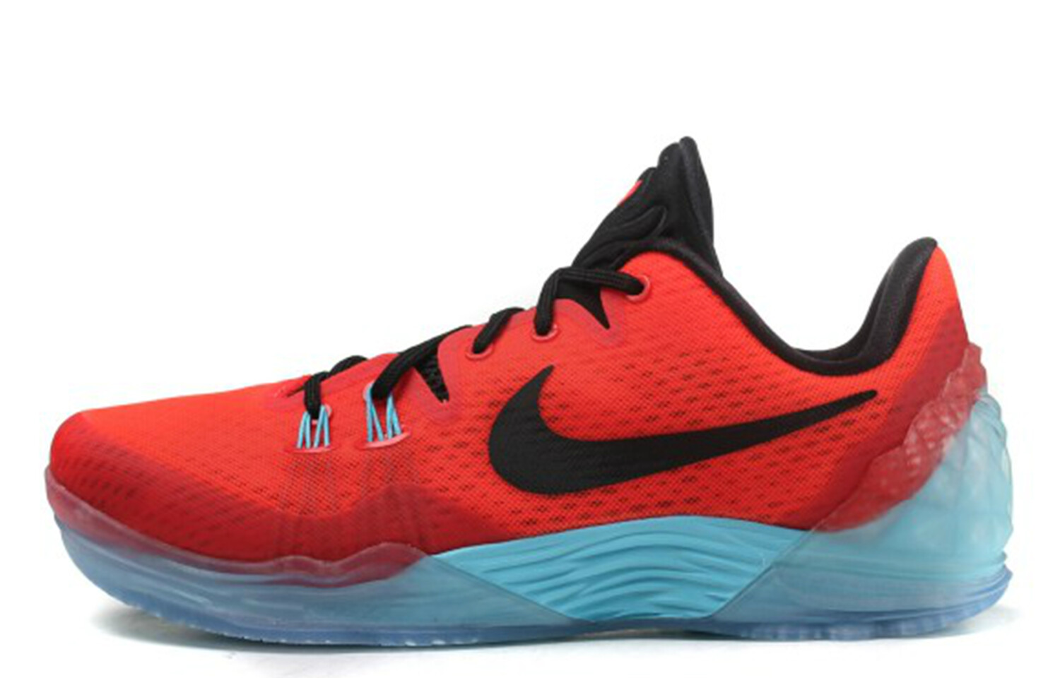 

Баскетбольные кроссовки Venomenon 5 мужские низкие красные/синие Nike
