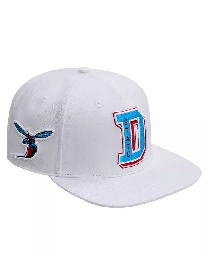 

Мужская белая шерстяная шляпа Delaware State Hornets Evergreen Snapback Pro Standard, белый