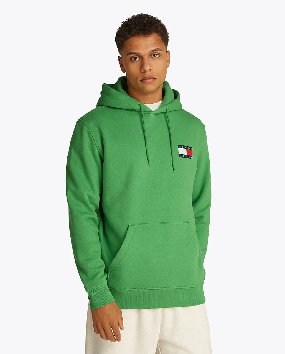 

Мужская толстовка прямого кроя с капюшоном Tommy Jeans, зеленый