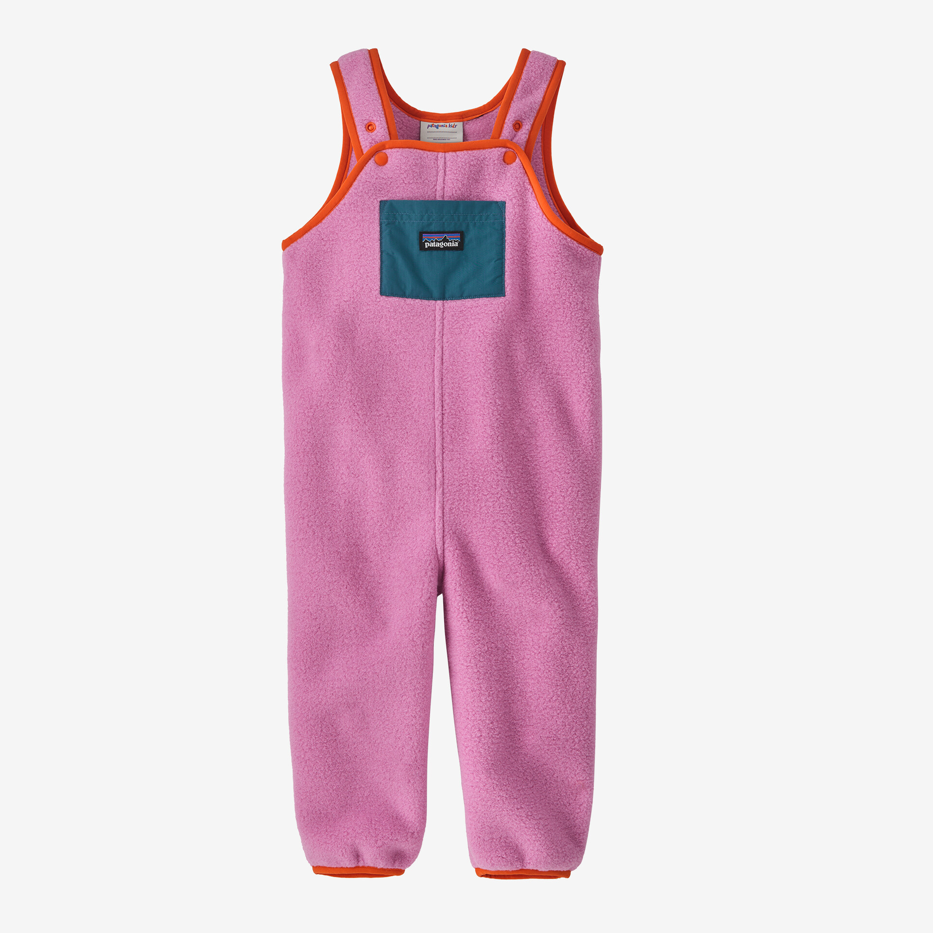 

Флисовый комбинезон Baby Synchilla Patagonia, цвет Marble Pink