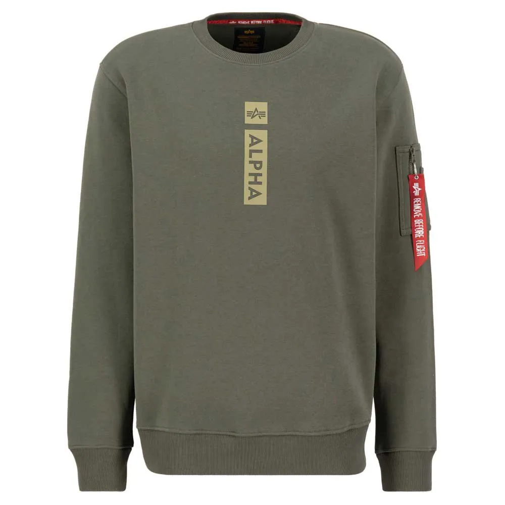 

Толстовка Alpha Industries Alpha Rp, зеленый