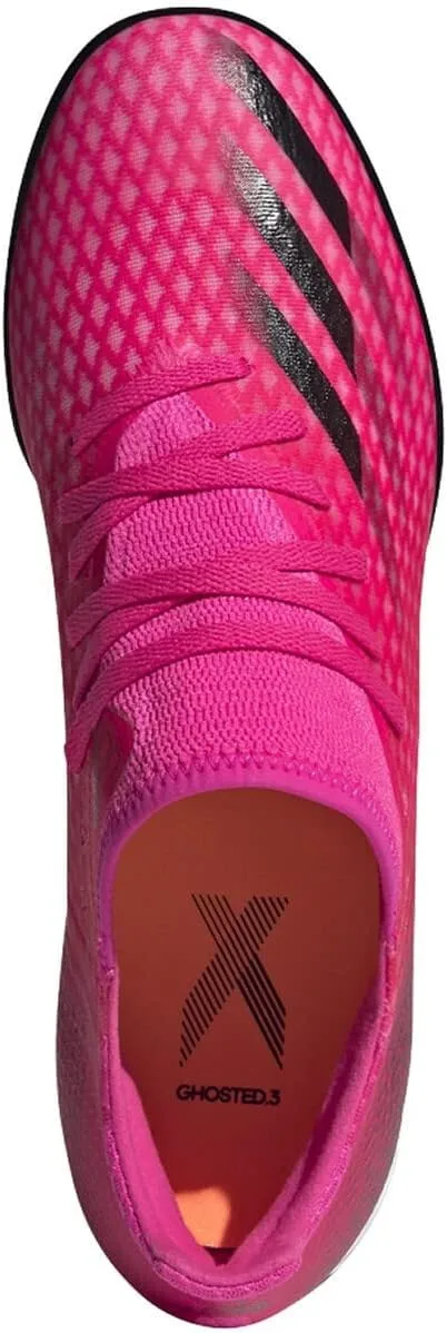 Мужские кроссовки Adidas X Ghosted.3 Turf X Ghosted.3 Turf, черный/оранжевый/розовый — фото 4