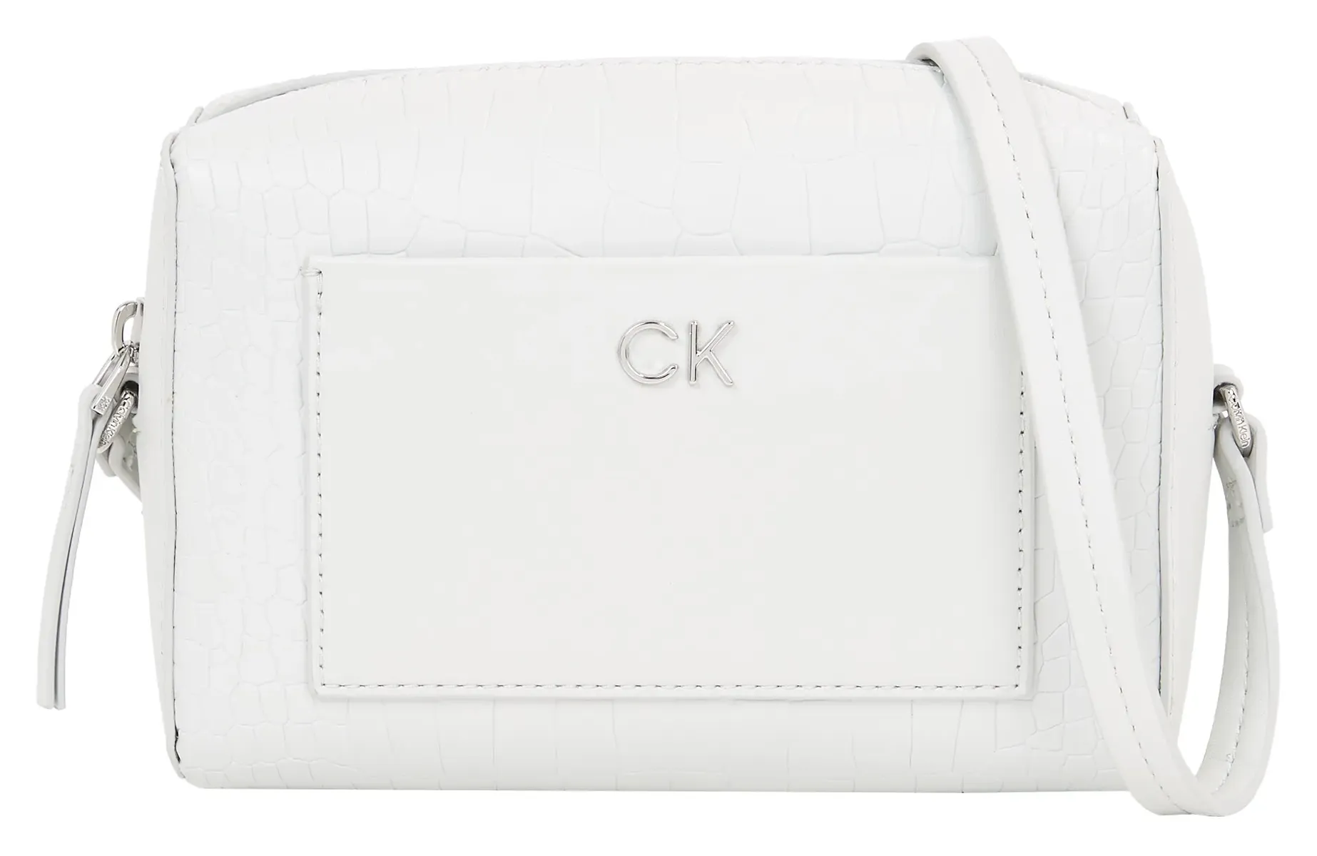 

Сумка через плечо Calvin Klein "DAILY CAMERA BAG CROCO", серый