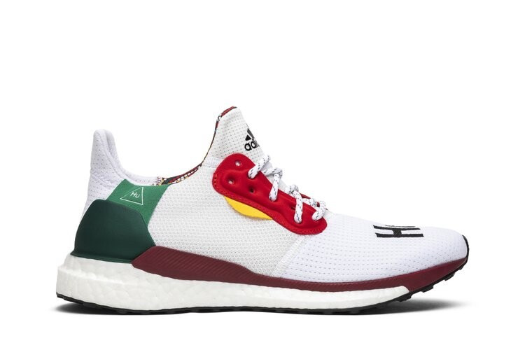 

Кроссовки Adidas Pharrell x Wmns Solar Hu Glide 'Cloud White', белый
