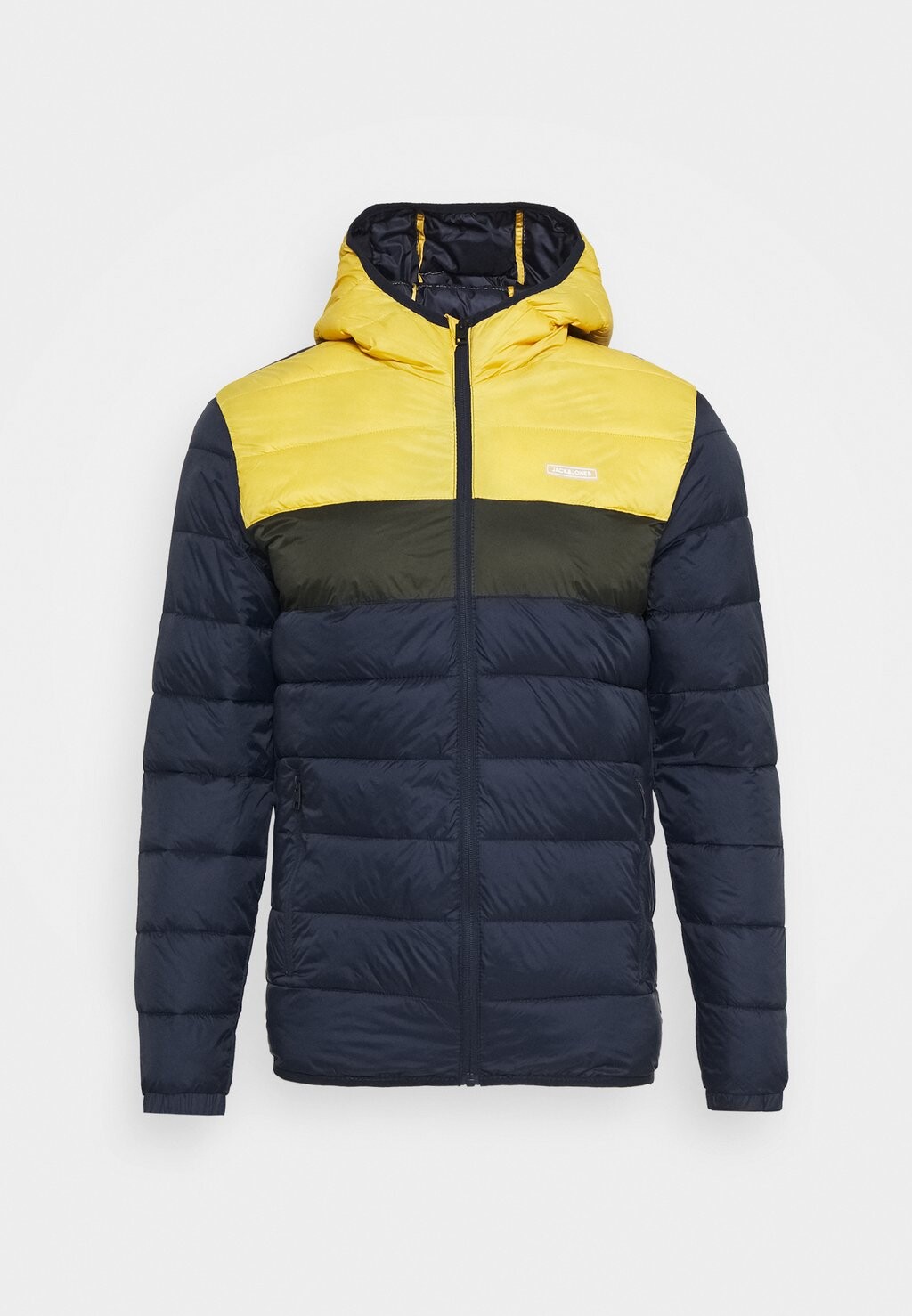 

Зимняя куртка JJVINCENT PUFFER HOOD Jack & Jones, желто-желтый