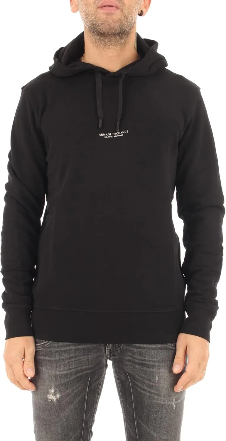 

Толстовка Armani Exchange Milano Ny Cotton с капюшоном