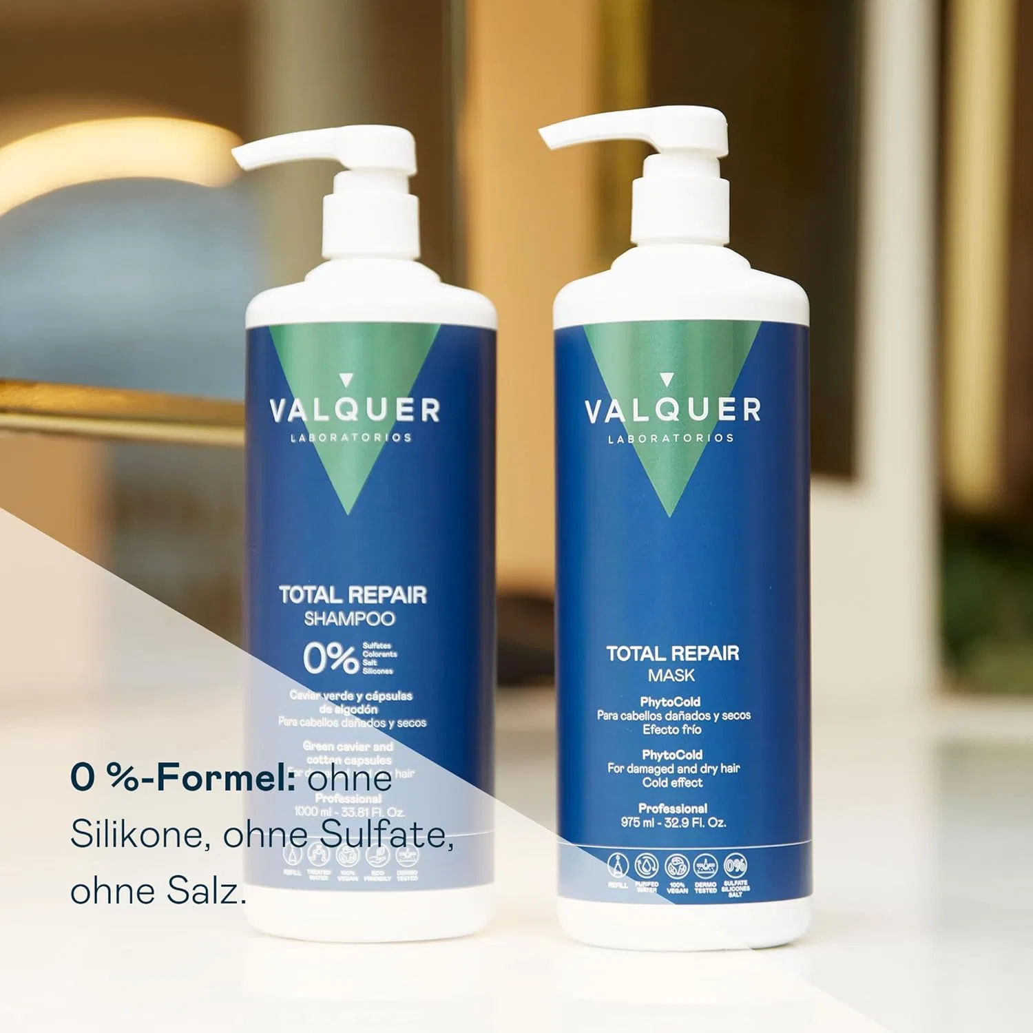 Охлаждающая маска для волос «Ice Hair Mask Total Repair» от Válquer Valquer Laboratorios — фото 4