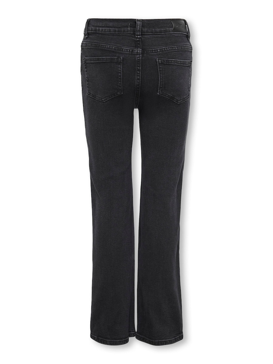 Джинсы с широкими штанинами ONLY GIRLS KOGJUICY, Black Denim — фото 2