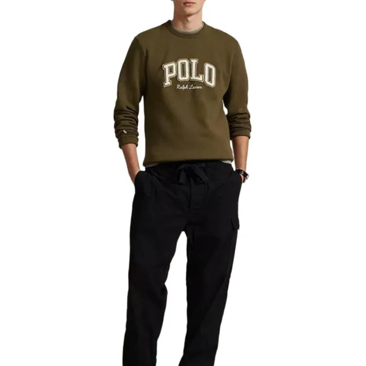 Свитшот с логотипом Polo Ralph Lauren, Green — фото 3