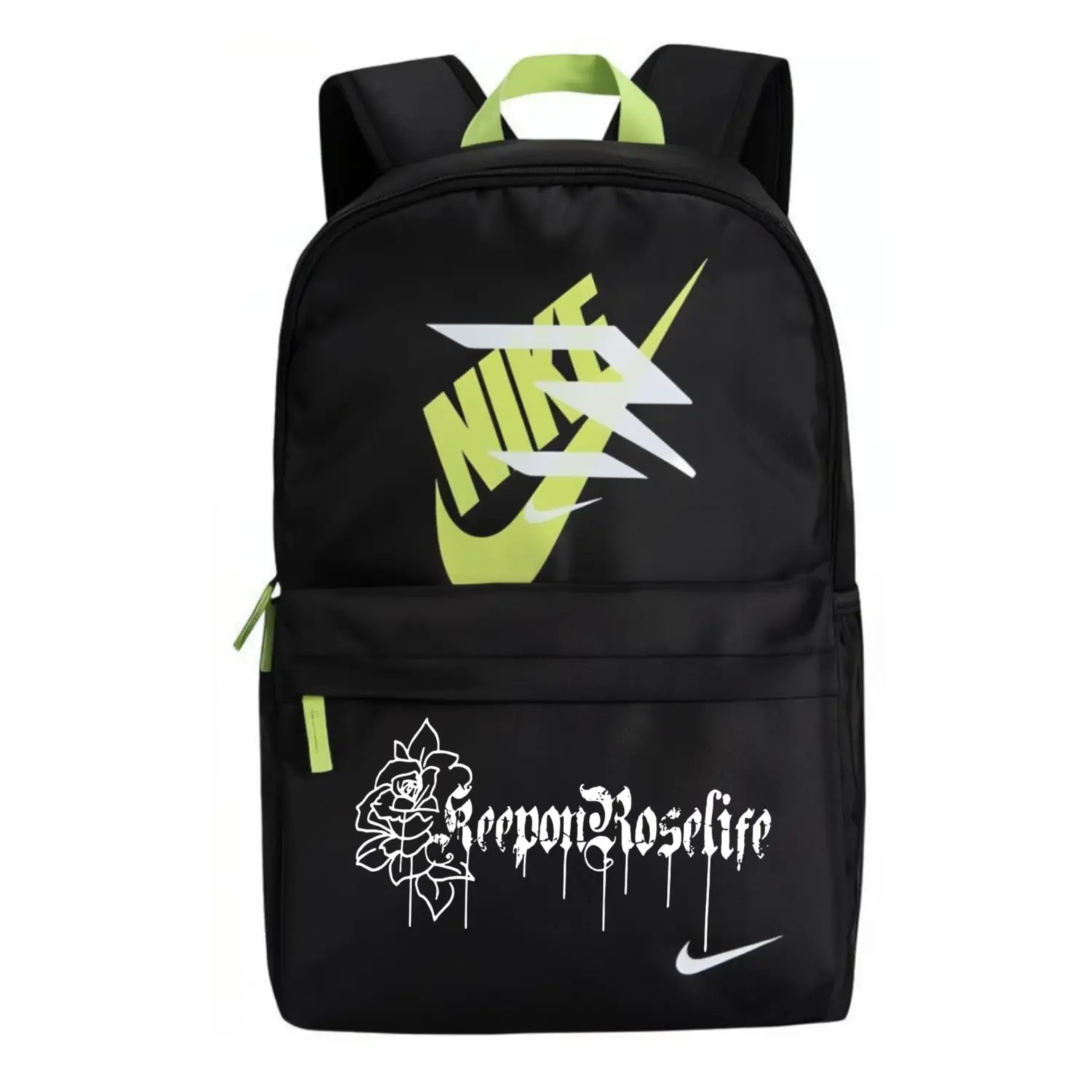 

Nike Полиэстеровый рюкзак унисекс черный, Graffiti Flower