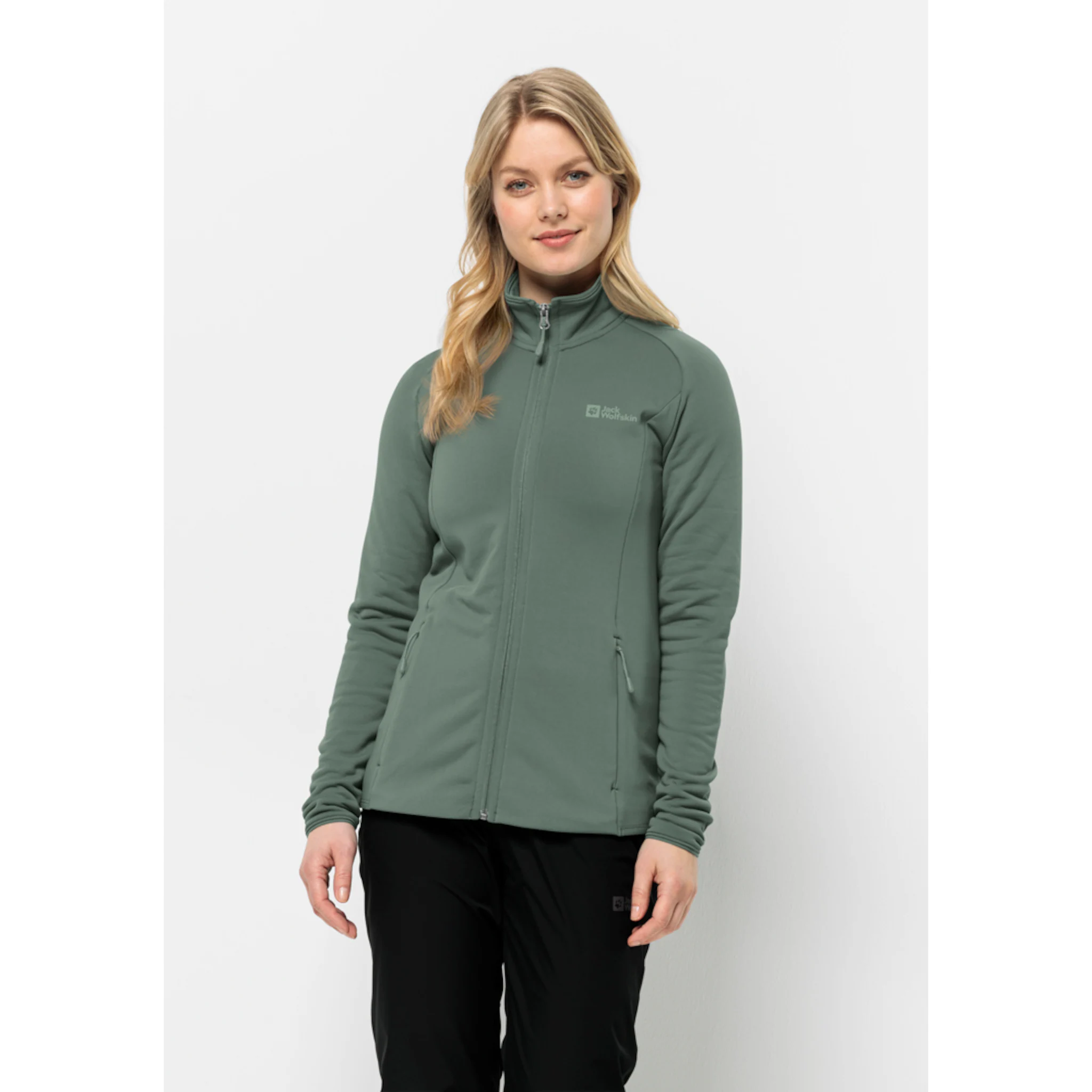

Флисовая куртка Jack Wolfskin "BAISELBERG FZ W", зеленый
