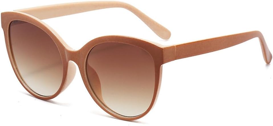 

Солнцезащитные очки «кошачий глаз» для использования на открытом воздухе, вождения, с солнцезащитным козырьком, увеличенной оправой и защитой от УФ-излучения HYYZZC, Brown