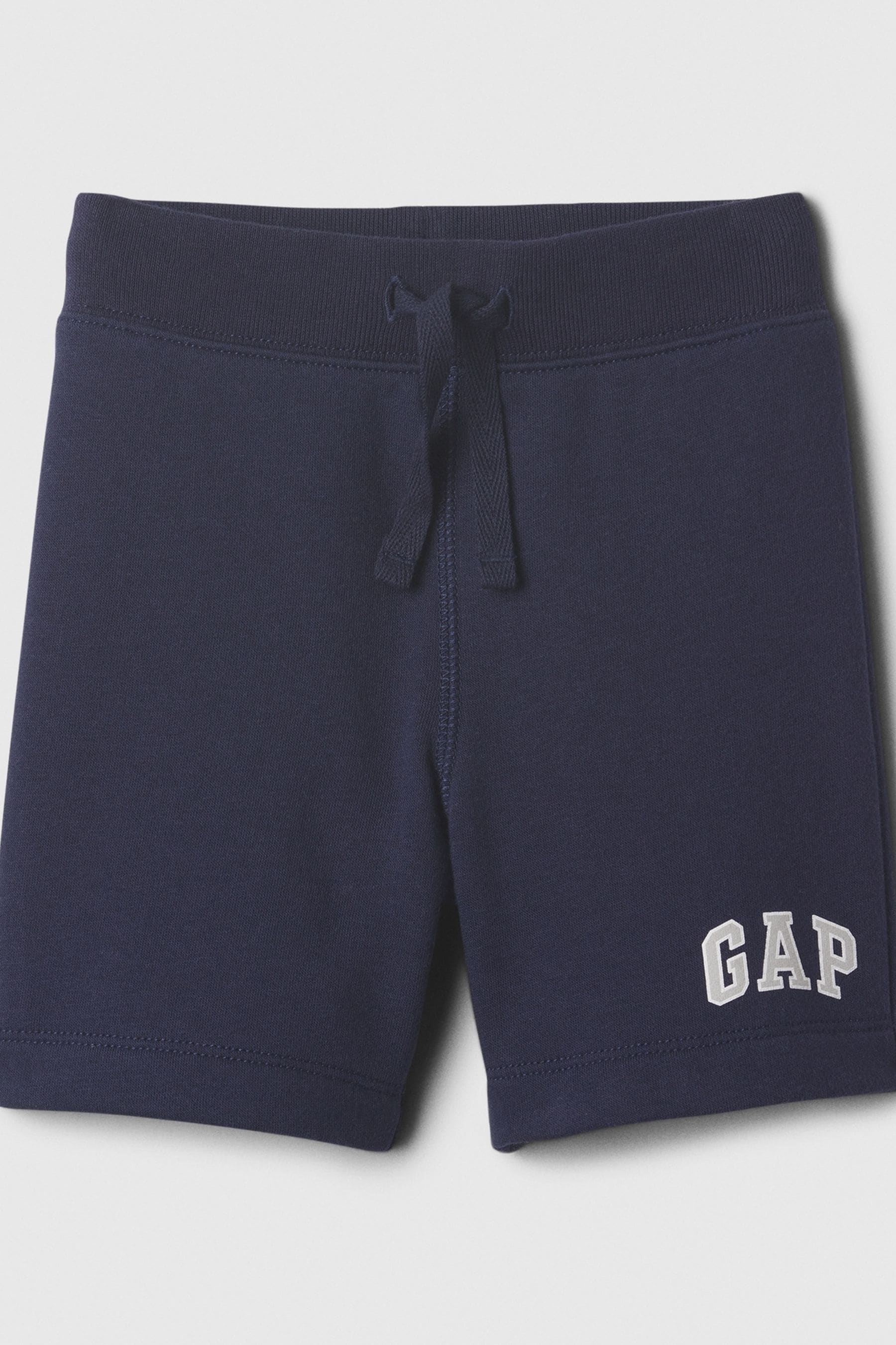 

Детские спортивные шорты с логотипом (для новорожденных 5 лет) Gap, синий