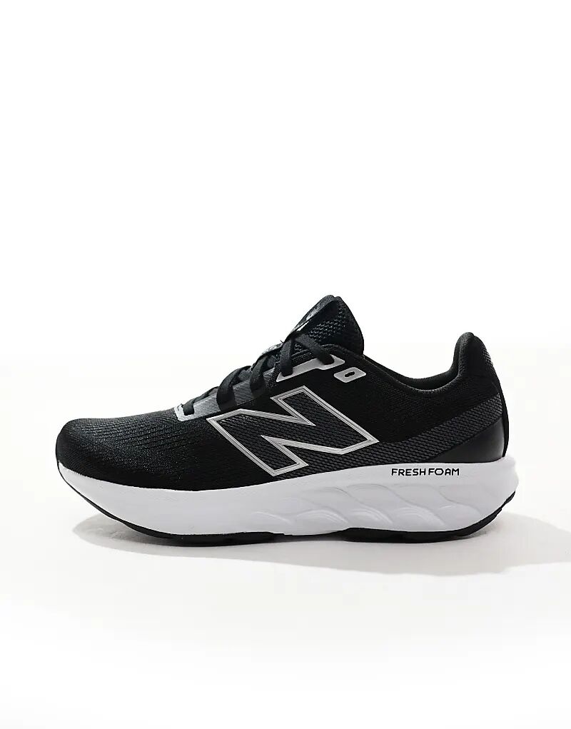 Кроссовки для бега New Balance 520 в черно-белом цвете — фото 2