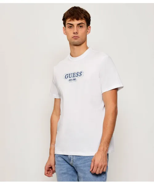 

Футболка Regular fit Guess Jeans, белый