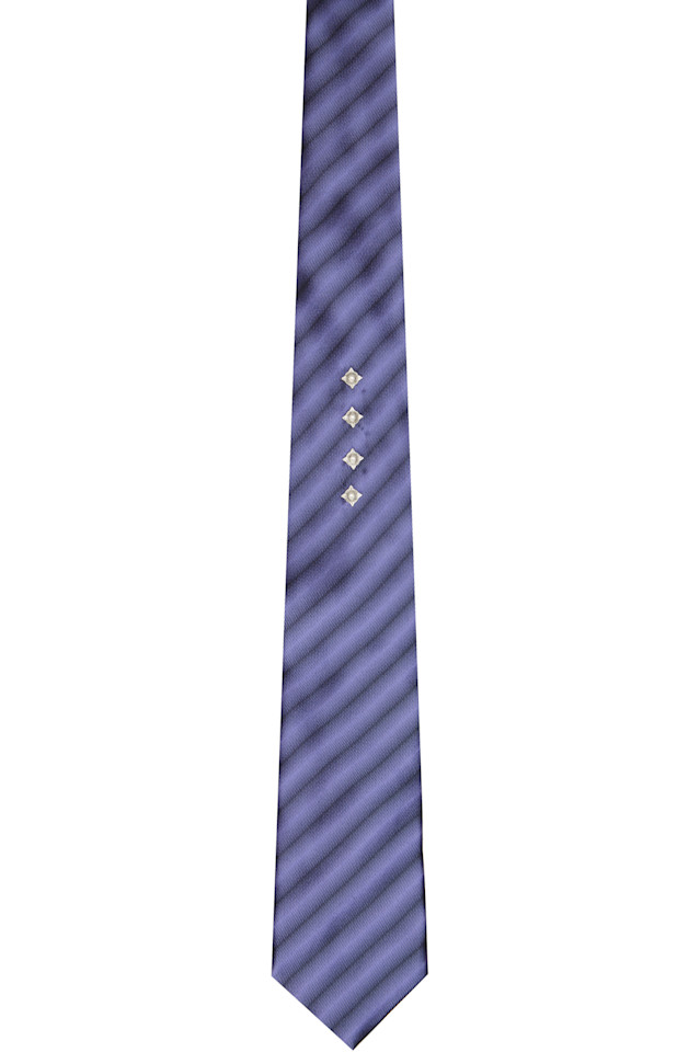 

Металлический галстук-кончо Toga Virilis, фиолетовый