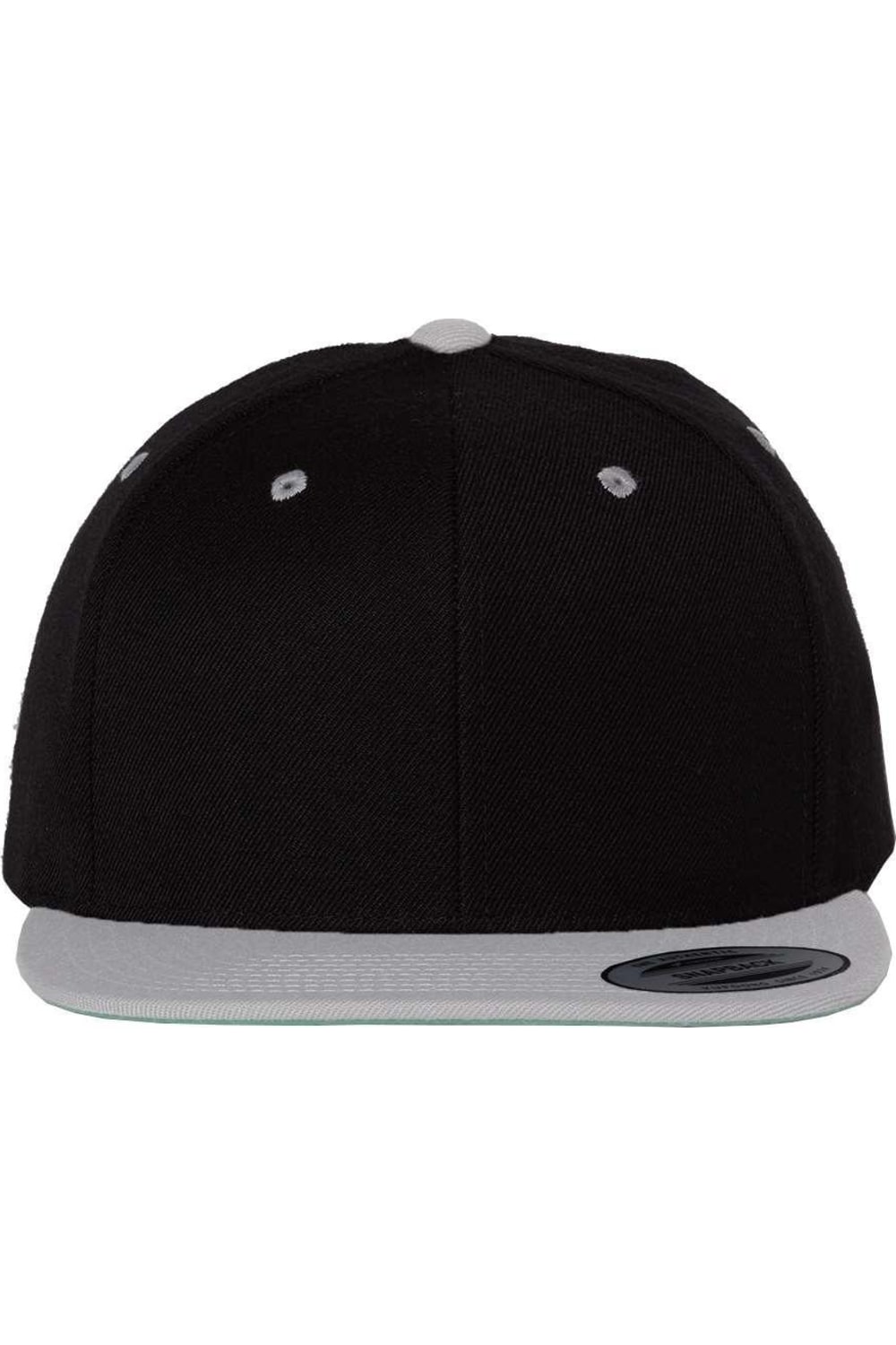 

Кепка с плоским козырьком YP Classics Snapback, черный/серебряный