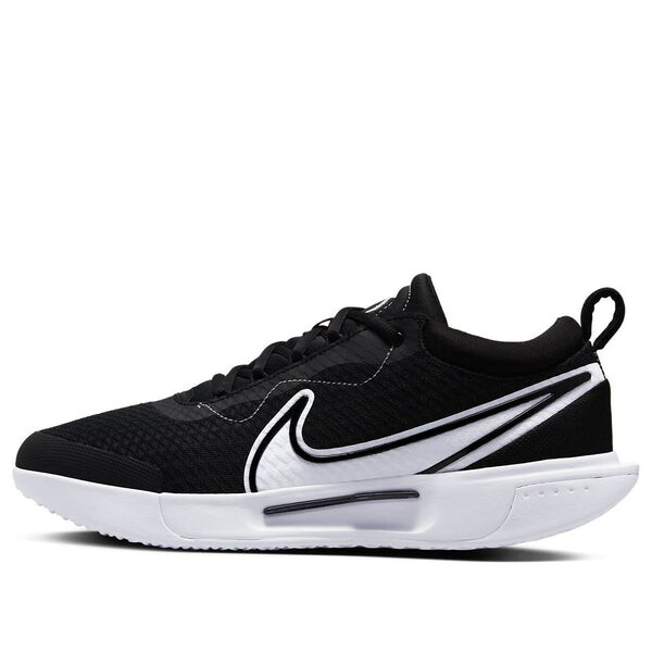 

Кроссовки court zoom pro hc 'black and white' Nike, черный