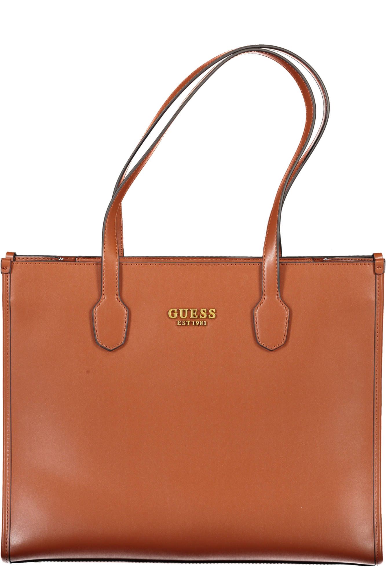 

Коричневая полиэтиленовая женская сумка Guess Shoes