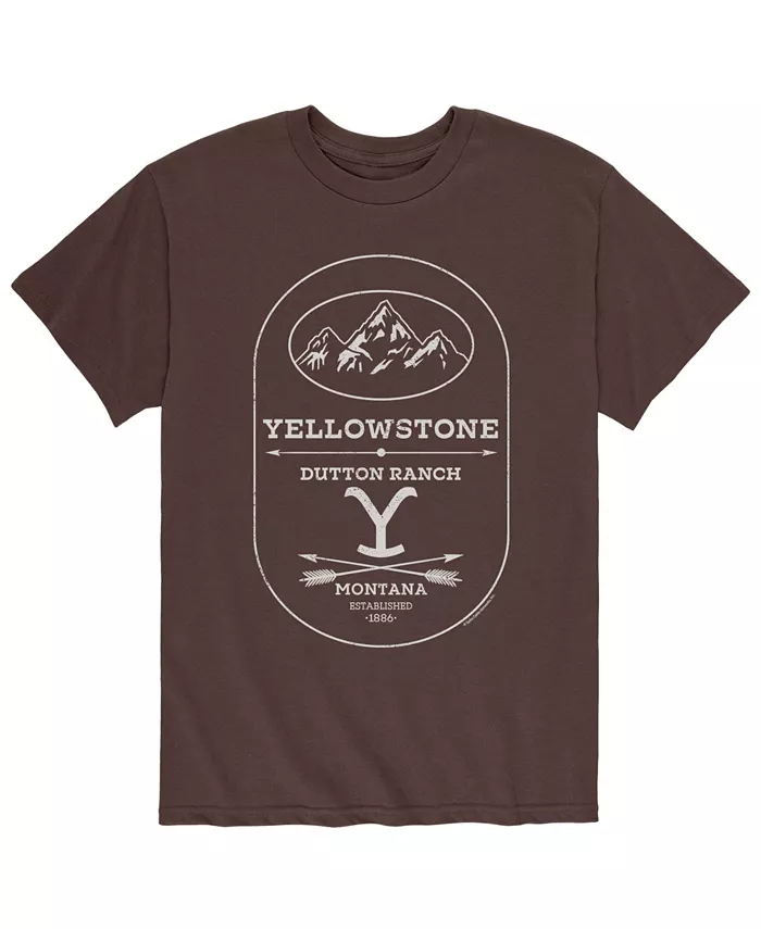 

Мужская футболка Yellowstone Dutton Ranch Montana AIRWAVES