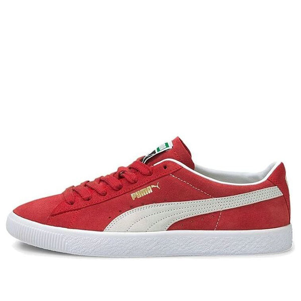 

Кроссовки suede vintage 'high risk red' Puma, белый