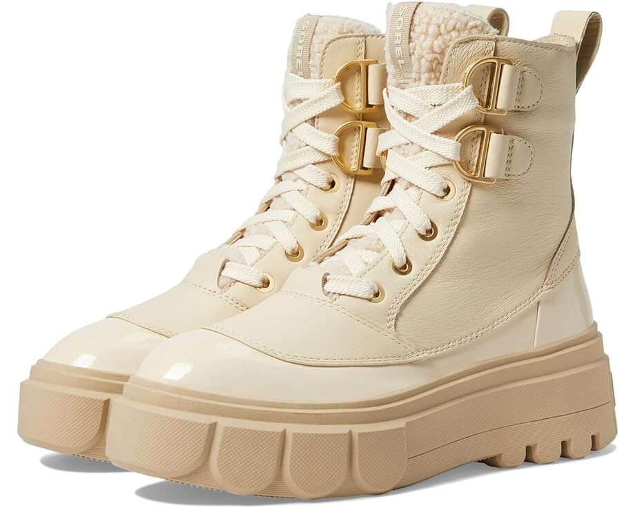 

Ботинки SOREL Caribou X Lace WP Cozy, цвет Bleached Ceramic/Oatmeal