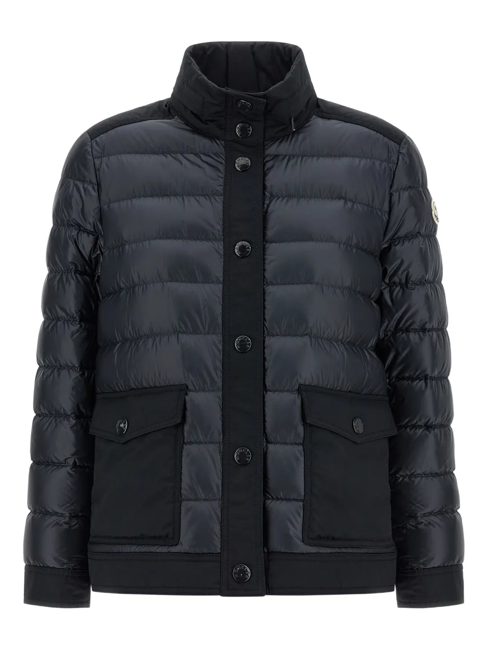 

Стеганая пуховая куртка Moncler, черный