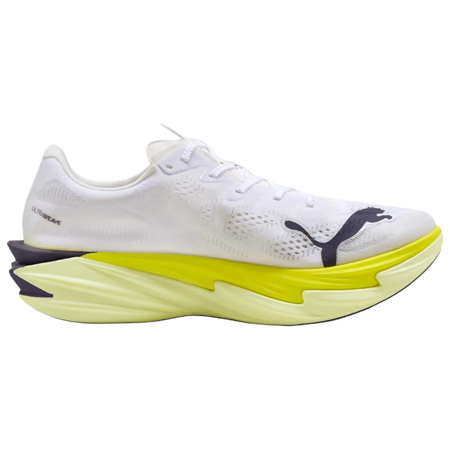 PUMA Беговые кроссовки Deviate Nitro 4 для мужчин, белые — фото 3
