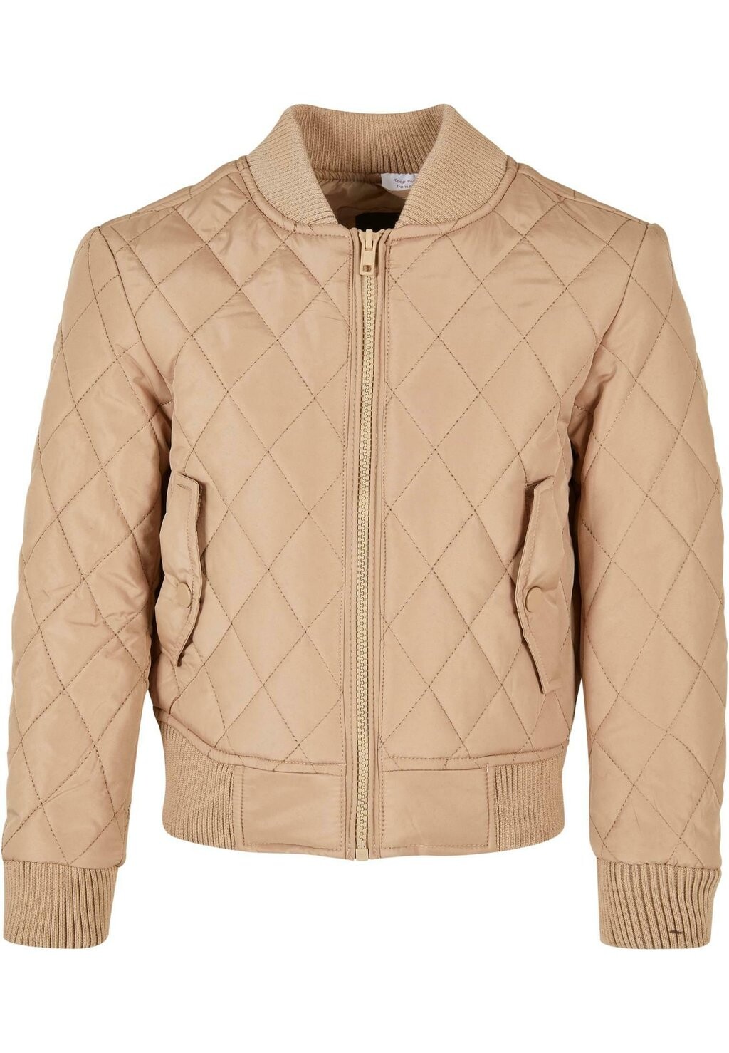 

Куртка-бомбер Diamond Quilt Urban Classics, цвет unionbeige