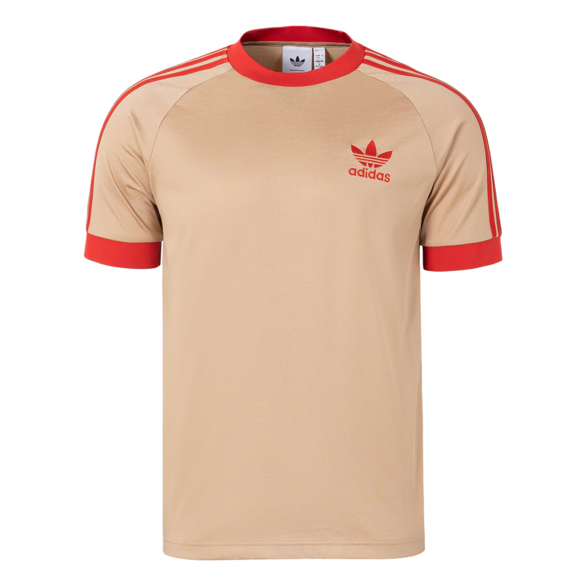 Футболка Adidas David Beckham 3 Stripes Adidas Originals, Magic Light Umber — фото 2