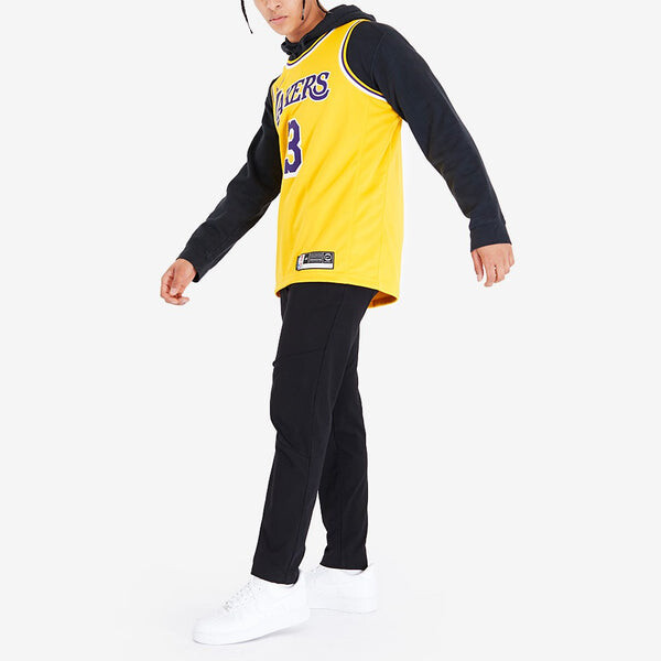 Футболка nba team limited jersey sw fan edition lakers davis № 3 Nike, желтый — фото 3