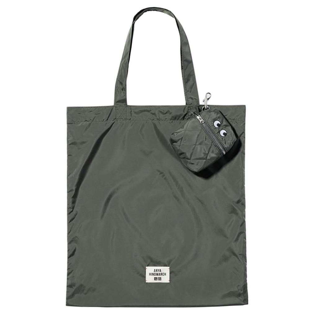 

UNIQLO Полиэстеровая хозяйственная сумка, Olive