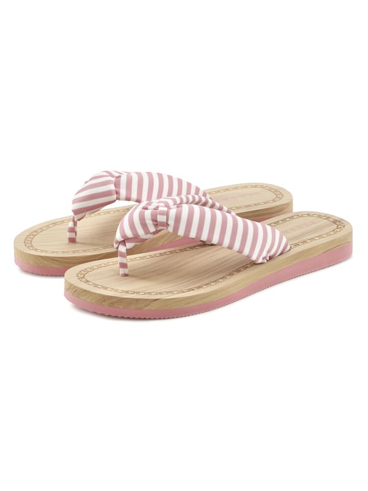 

Сандалии ELBSAND, цвет rosa/gestreift