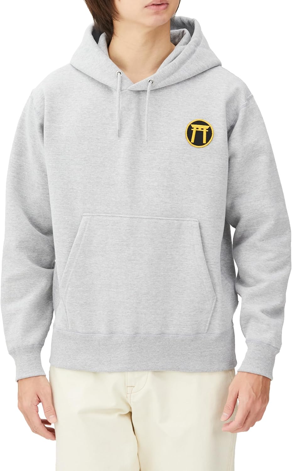 

Толстовка с капюшоном в стиле F, нашивка с гербом армии США, на флисовой подкладке, без капюшона, светло-серый меланж F-Style