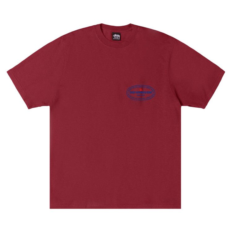 

Футболка Stussy Authorized Tee, Wine