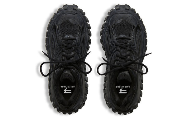 Кроссовки bouncer defender screw sneakers 'worn out black' Balenciaga, черный — фото 4