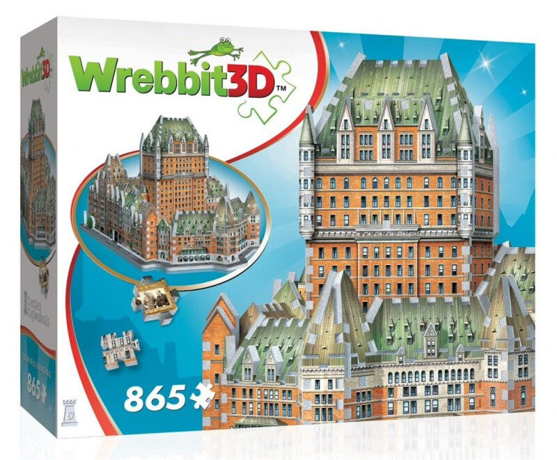 

3D пазл Реббит, Le Château Frontenac, 865 шт. Wrebbit
