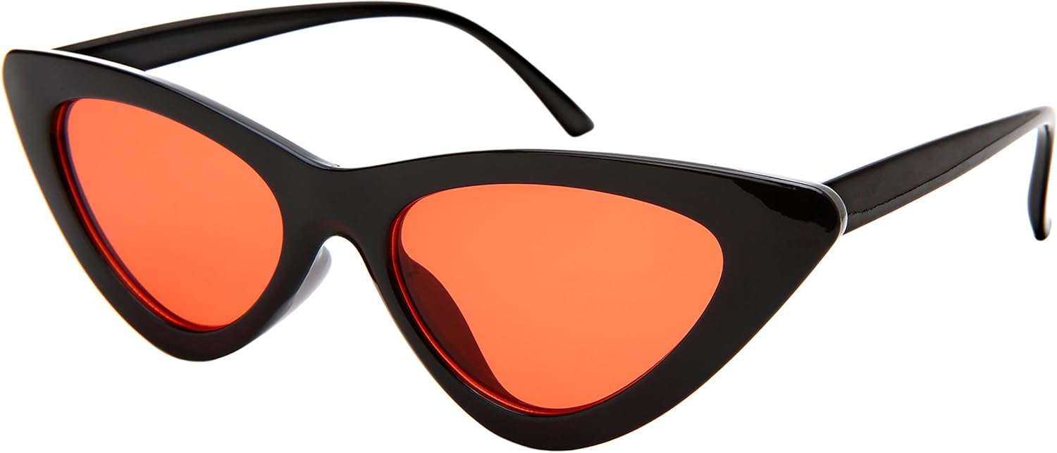 

Солнцезащитные очки Edge-I-Wear для женщин в стиле ретро, ​​с преувеличенными линзами в форме «кошачьих глаз», пластиковые, с тонированными линзами, артикул 34132-CR-3(BLK.r) EDGEIWEAR