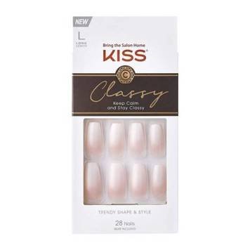 

Накладные ногти Classy KCS01C x28 L Kiss, Серый, Накладные ногти Classy KCS01C x28 L Kiss