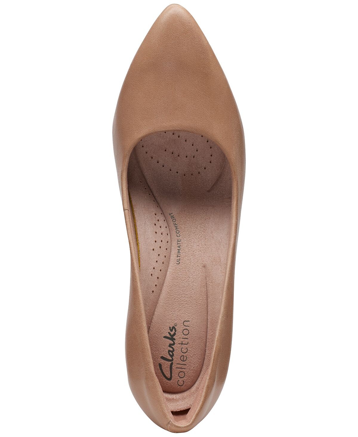 Женские комфортные туфли-лодочки Kataleyna Gem с острым носком Clarks — фото 4