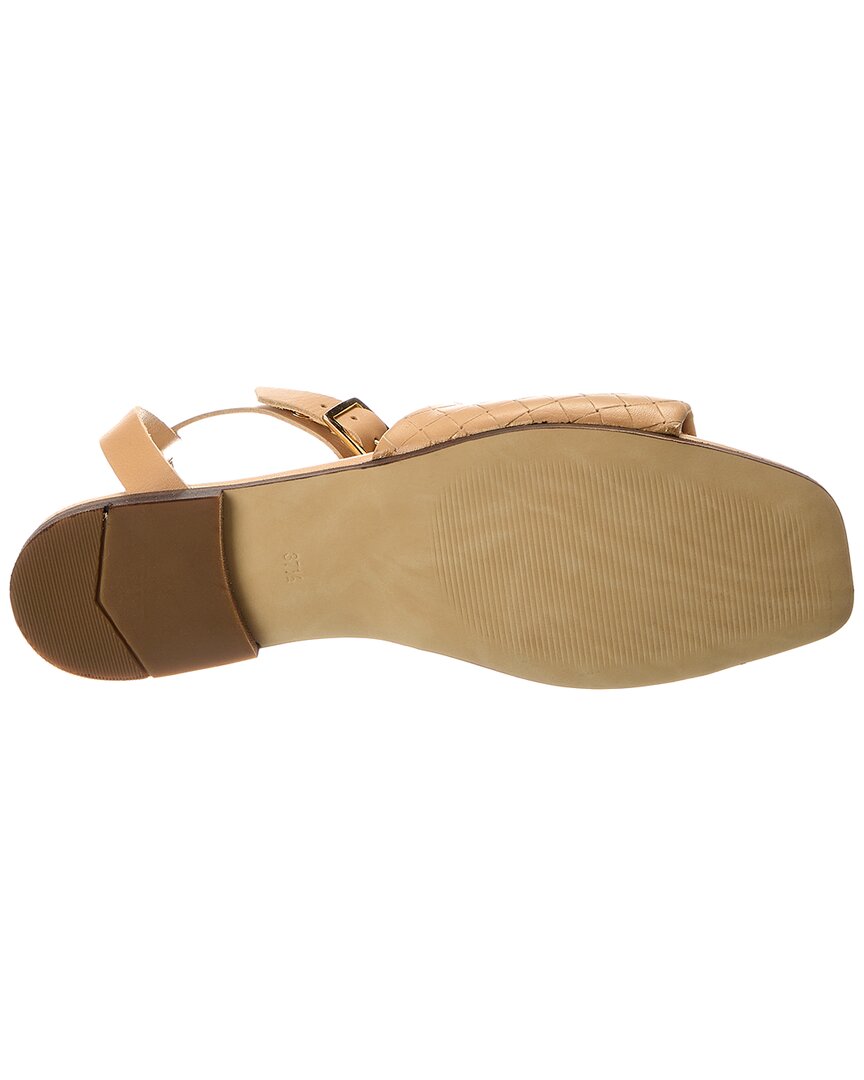 M by Bruno Magli Rita Leather Sandal, бежевый — фото 4