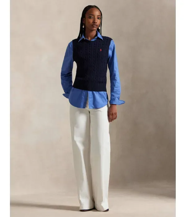 Жилет slim fit Polo Ralph Lauren, темно-синий — фото 2