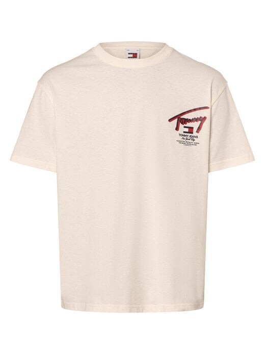 

Футболка Tommy Jeans, экрю