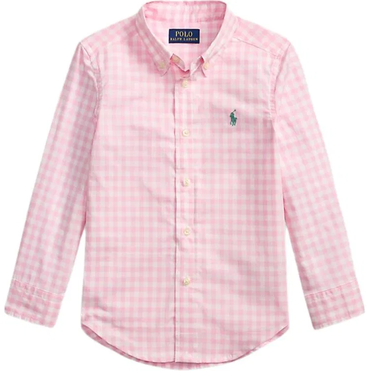 Детская рубашка Polo Ralph Lauren Кармел Паудер