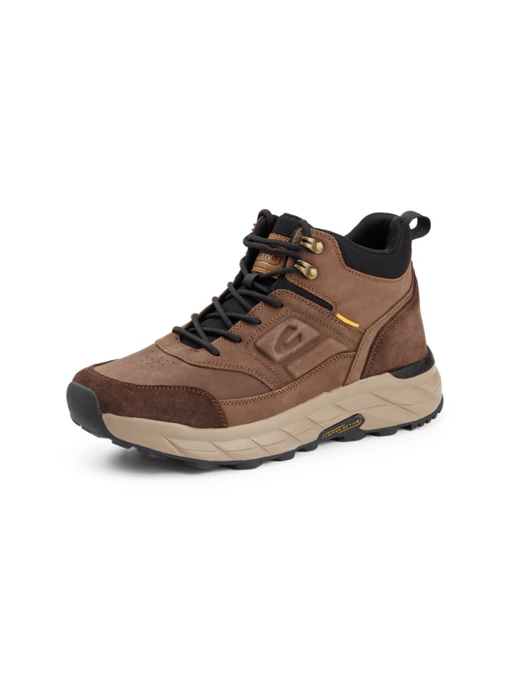 Camel Active Туфли на шнуровке с нескользящей подошвой, коричневого цвета — фото 3