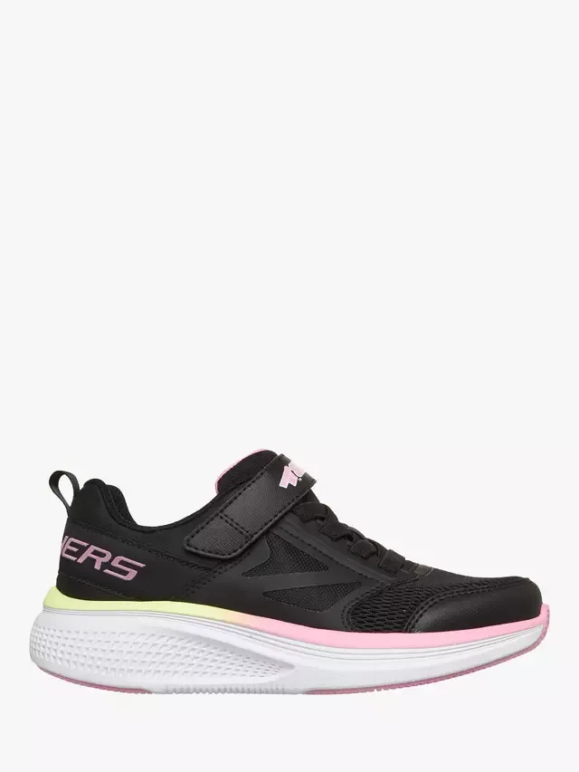 Детские кроссовки GO RUN Elevate 20, черные/разноцветные Skechers